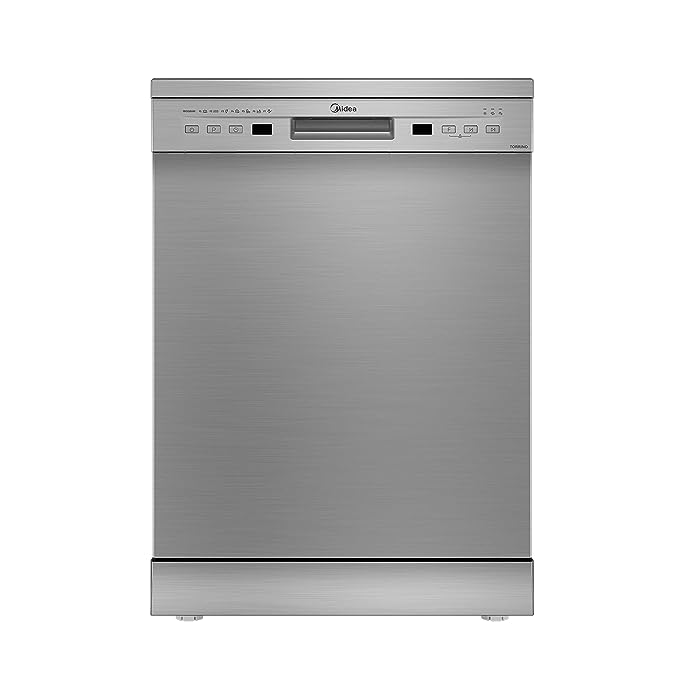 Midea 13 Place Setting Standard Dishwasher (WQP12-5201F, Silver)(OPEN BOX) Midea 13 Place Setting Standard Dishwasher (WQP12-5201F, Silver)(OPEN BOX)